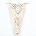 Lurrix Woven Net Bag Flower Basket – Handwoven Wall Decoration