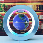 Floating Globe LED Light – Magnetic Levitating World Map | Lurrix