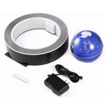 Floating Globe LED Light – Magnetic Levitating World Map | Lurrix