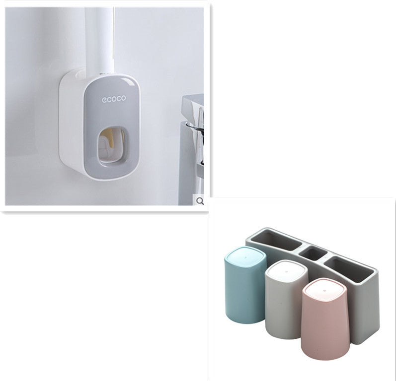 Automatic Toothpaste Dispenser – Wall Mounted Bathroom Set | Lurrix