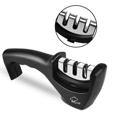 Lurrix Diamond Tungsten Steel Knife Sharpener – Kitchen Sharpening Tool