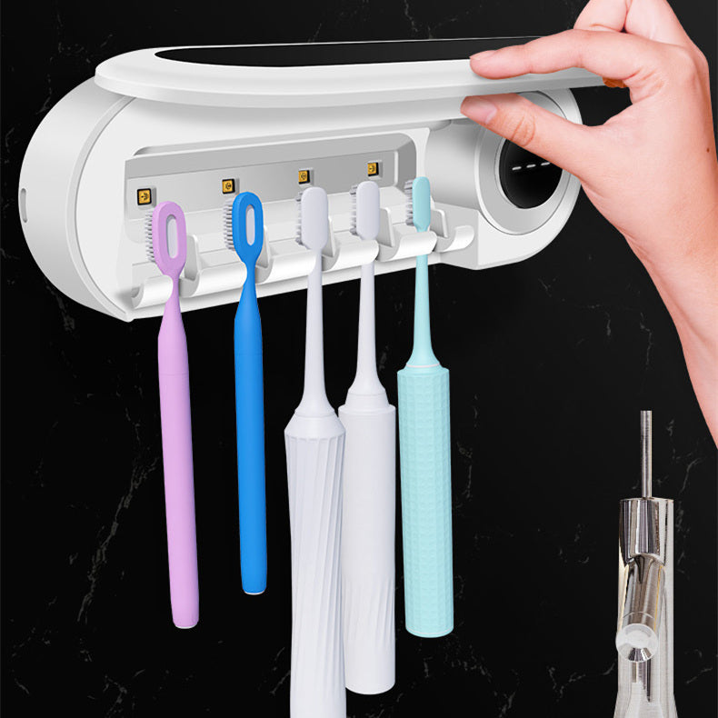 Smart UV Toothbrush Holder – Sterilizer & Dispenser | Lurrix