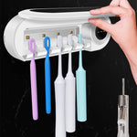 Smart UV Toothbrush Holder – Sterilizer & Dispenser | Lurrix