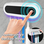 Smart UV Toothbrush Holder – Sterilizer & Dispenser | Lurrix