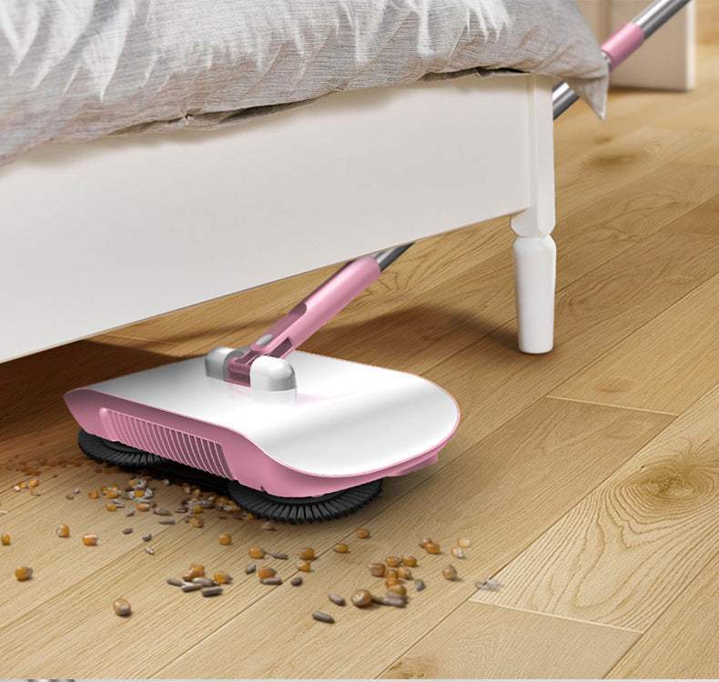 Lurrix 3-in-1 Hand Push Sweeper – Broom, Dustpan & Mop Floor Cleaner