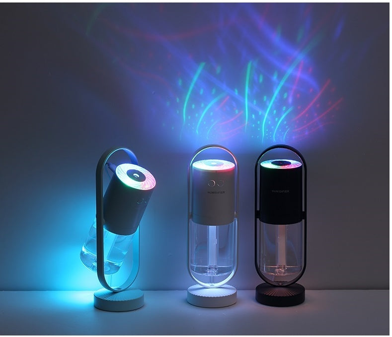 Lurrix Magic Shadow USB Air Humidifier & Night Light Projector