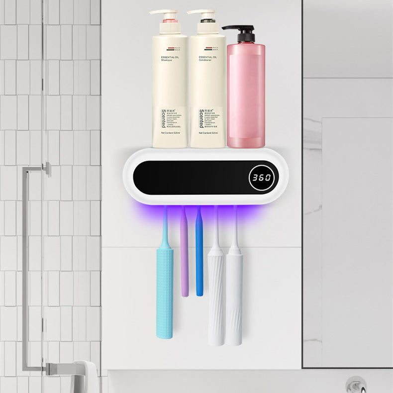 Smart UV Toothbrush Holder – Sterilizer & Dispenser | Lurrix