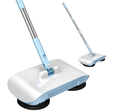 Lurrix 3-in-1 Hand Push Sweeper – Broom, Dustpan & Mop Floor Cleaner