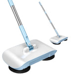 Lurrix 3-in-1 Hand Push Sweeper – Broom, Dustpan & Mop Floor Cleaner