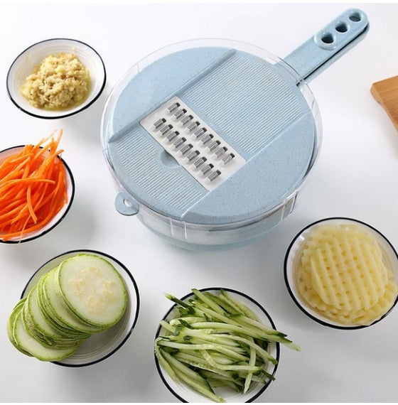 8-in-1 Mandoline Slicer – Vegetable Cutter & Grater Set | Lurrix