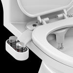 Lurrix Self-Cleaning Bidet Toilet Seat Attachment – Hot & Cold Water Spray