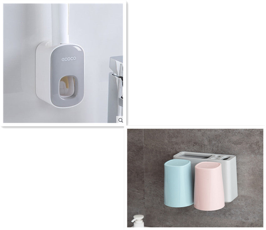 Automatic Toothpaste Dispenser – Wall Mounted Bathroom Set | Lurrix