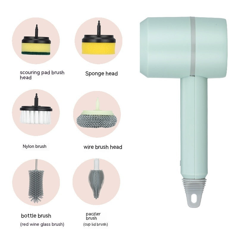 Electric Cleaning Brush – Rechargeable Scrubber for Home | Lurrix