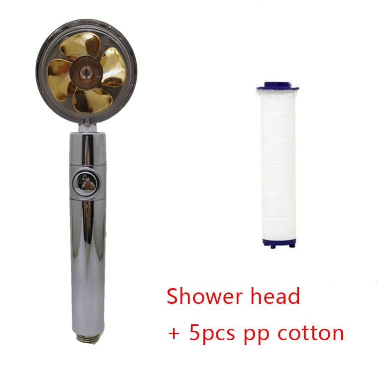 Lorrix High Pressure 360° Rotating Shower Head – Water Saving ABS Spray Nozzle.