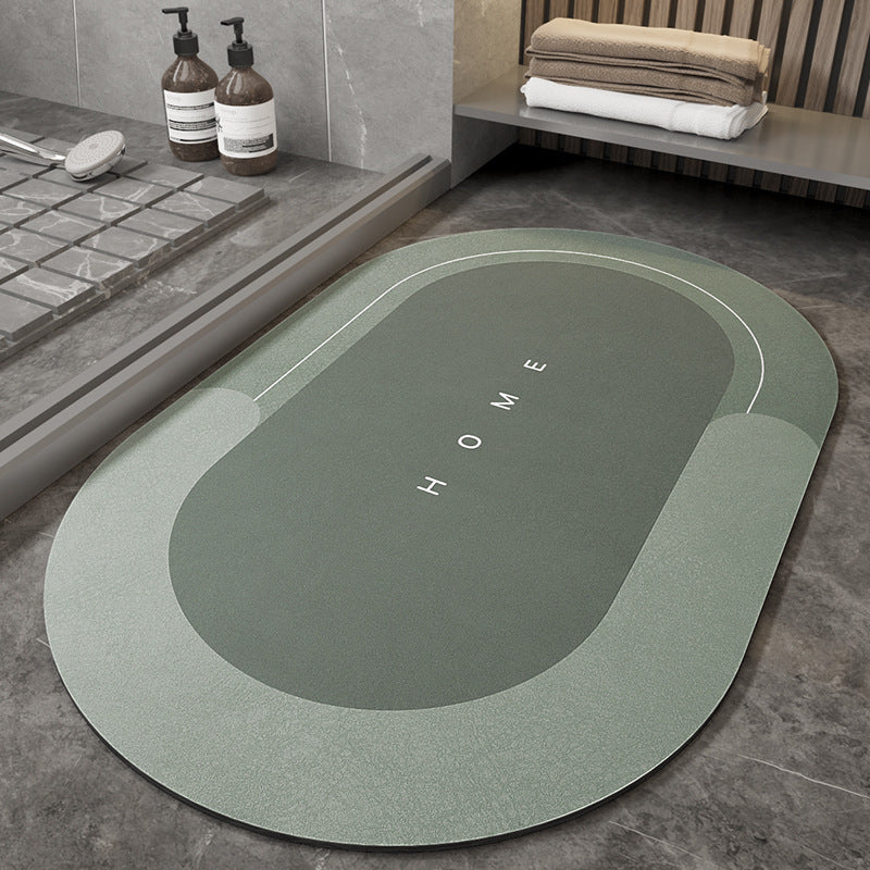 Lurrix Non-Slip Bathroom Floor Mat – Soft Cushioned Absorbent Door Rug