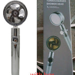 Lorrix High Pressure 360° Rotating Shower Head – Water Saving ABS Spray Nozzle.