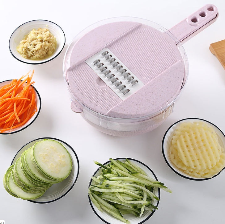 8-in-1 Mandoline Slicer – Vegetable Cutter & Grater Set | Lurrix