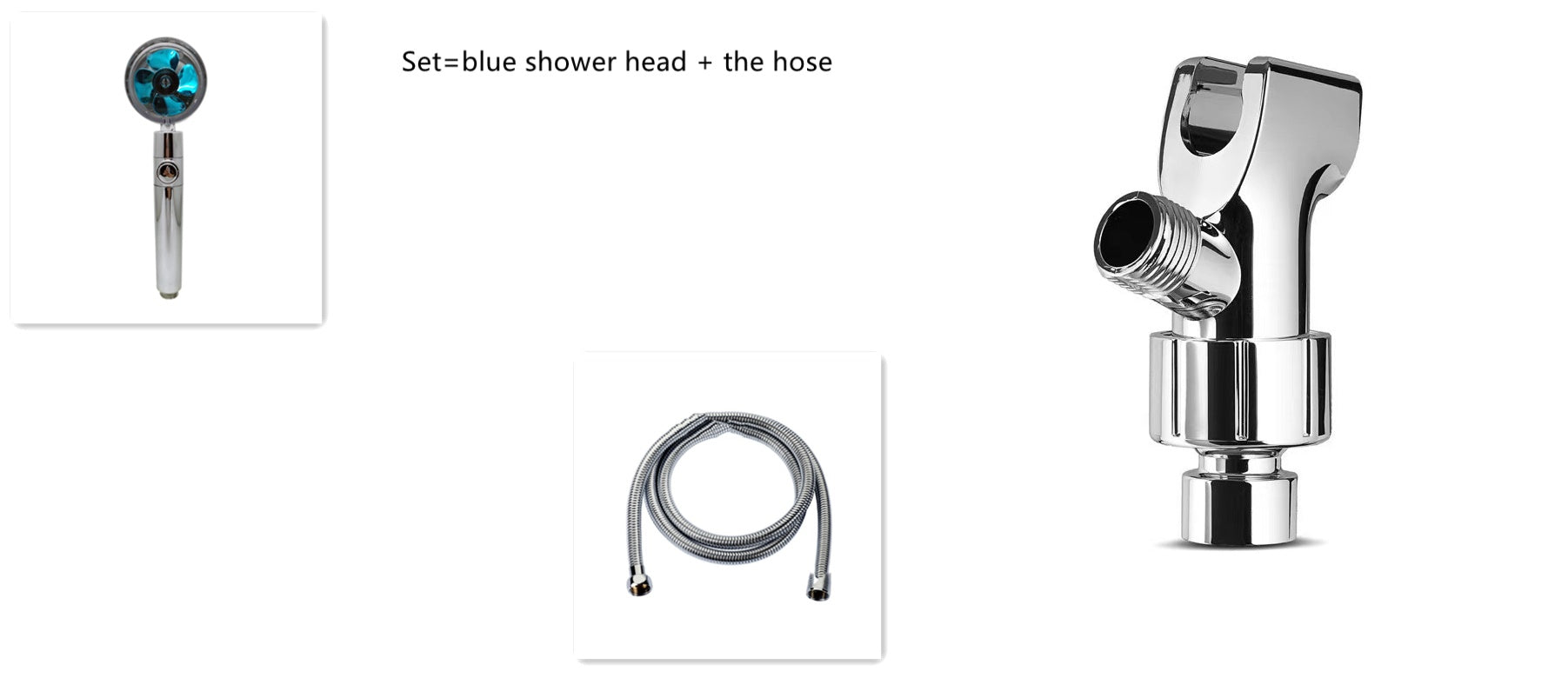 Lorrix High Pressure 360° Rotating Shower Head – Water Saving ABS Spray Nozzle.