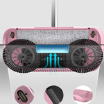 Lurrix 3-in-1 Hand Push Sweeper – Broom, Dustpan & Mop Floor Cleaner