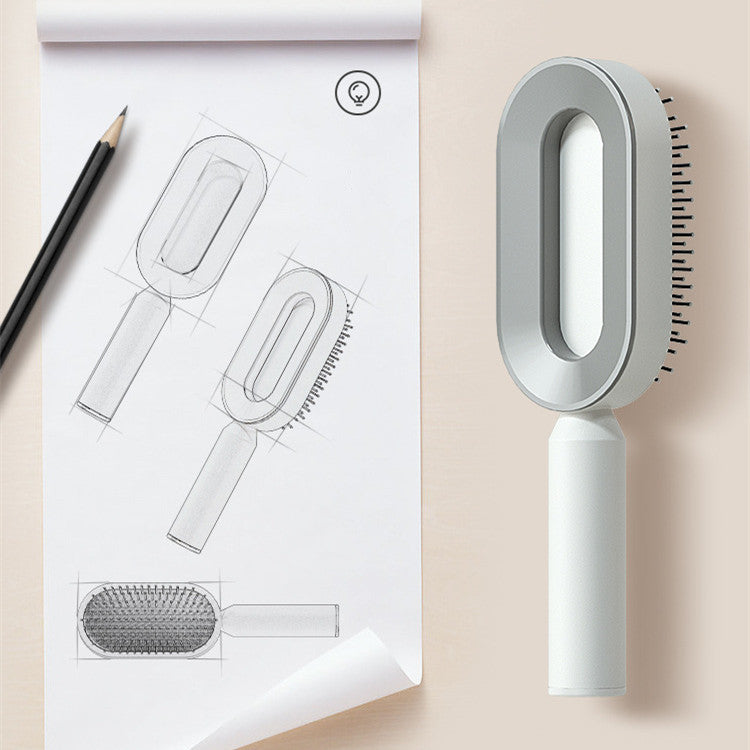 lurrix Self Cleaning Hair Brush for Women.