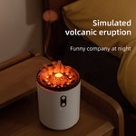 Volcanic Flame Aroma Diffuser – Essential Oil Humidifier | Lurrix