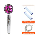 Lorrix High Pressure 360° Rotating Shower Head – Water Saving ABS Spray Nozzle.