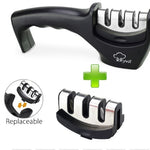 Lurrix Diamond Tungsten Steel Knife Sharpener – Kitchen Sharpening Tool