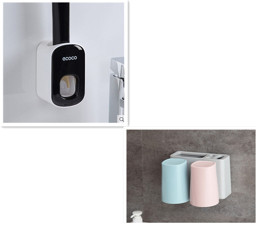 Automatic Toothpaste Dispenser – Wall Mounted Bathroom Set | Lurrix