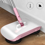 Lurrix 3-in-1 Hand Push Sweeper – Broom, Dustpan & Mop Floor Cleaner