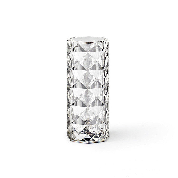 Nordic Crystal Table Lamp – Touch Dimming Rose Light | Lurrix