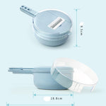 8-in-1 Mandoline Slicer – Vegetable Cutter & Grater Set | Lurrix