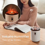 Volcanic Flame Aroma Diffuser – Essential Oil Humidifier | Lurrix