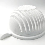 Lurrix Creative Salad Cutter Bowl – 60s Fruit & Vegetable Chopper