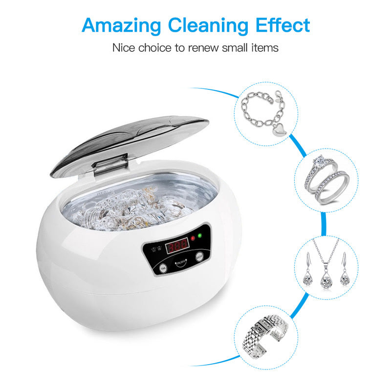 Lurrix Ultrasonic Cleaning Machine – Digital Household Cleaner