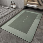 Lurrix Non-Slip Bathroom Floor Mat – Soft Cushioned Absorbent Door Rug