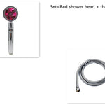 Lorrix High Pressure 360° Rotating Shower Head – Water Saving ABS Spray Nozzle.