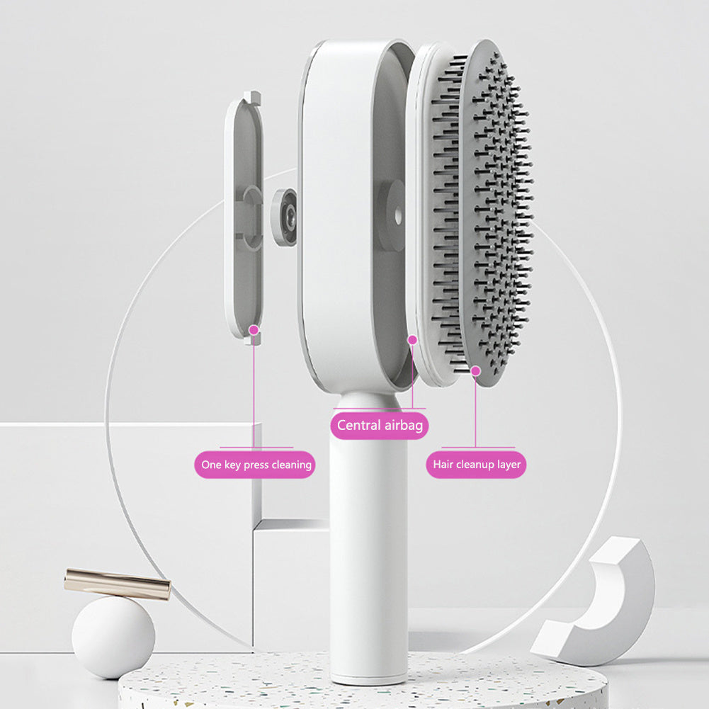 lurrix Self Cleaning Hair Brush for Women.