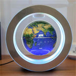 Floating Globe LED Light – Magnetic Levitating World Map | Lurrix