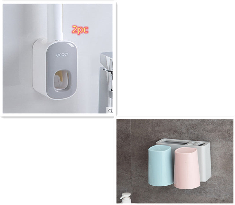 Automatic Toothpaste Dispenser – Wall Mounted Bathroom Set | Lurrix