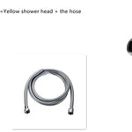 Lorrix High Pressure 360° Rotating Shower Head – Water Saving ABS Spray Nozzle.