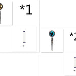 Lorrix High Pressure 360° Rotating Shower Head – Water Saving ABS Spray Nozzle.