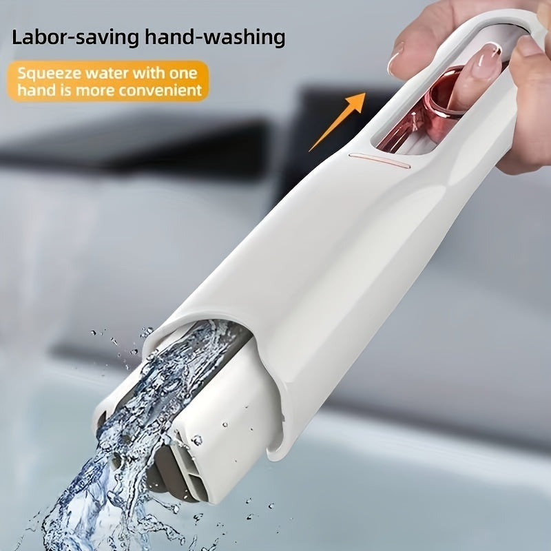 Lurrix Portable Self-Squeeze Mini Mop – Hand-Free Compact Cleaning Tool.