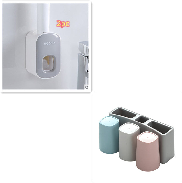 Automatic Toothpaste Dispenser – Wall Mounted Bathroom Set | Lurrix