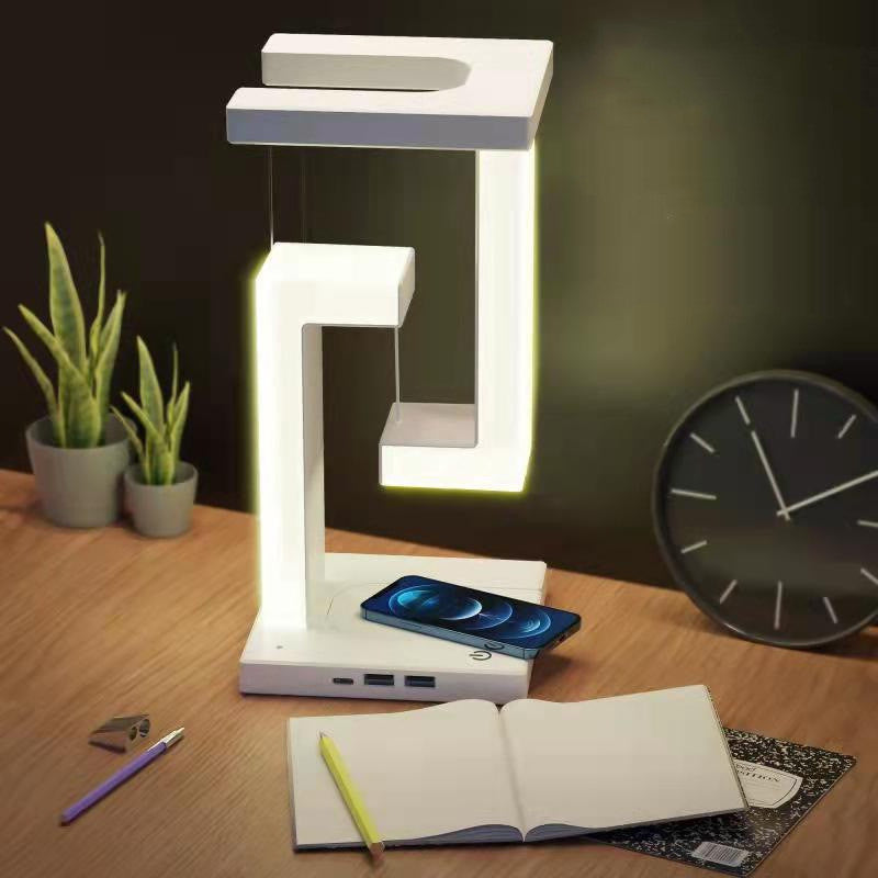 Creative Wireless Charging Suspension Table Lamp – Balance Lamp
