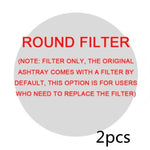 Lurrix Automatic Smoke Removal Air Purifier Ashtray – Quiet Anion Cleaner