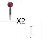 Lorrix High Pressure 360° Rotating Shower Head – Water Saving ABS Spray Nozzle.