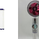 Lorrix High Pressure 360° Rotating Shower Head – Water Saving ABS Spray Nozzle.