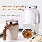 Lurrix Automatic Rechargeable Stirring Cup – Coffee & Milkshake Mixer