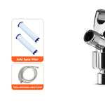 Lorrix High Pressure 360° Rotating Shower Head – Water Saving ABS Spray Nozzle.